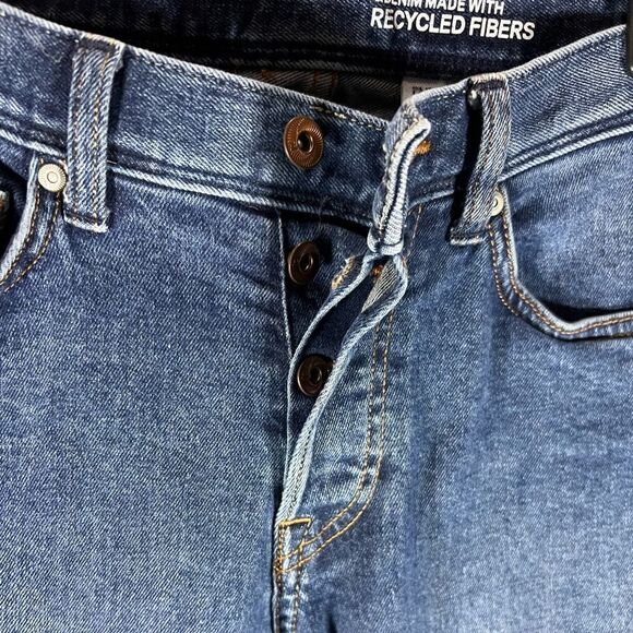 H&M slim low waist denim jeans button up fly size 32/32 - Picture 3 of 15